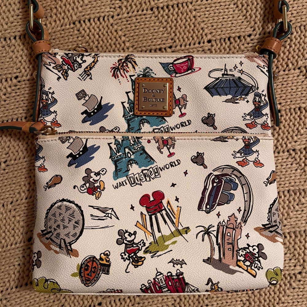 Dooney & Bourke Disney World letter carrier bag